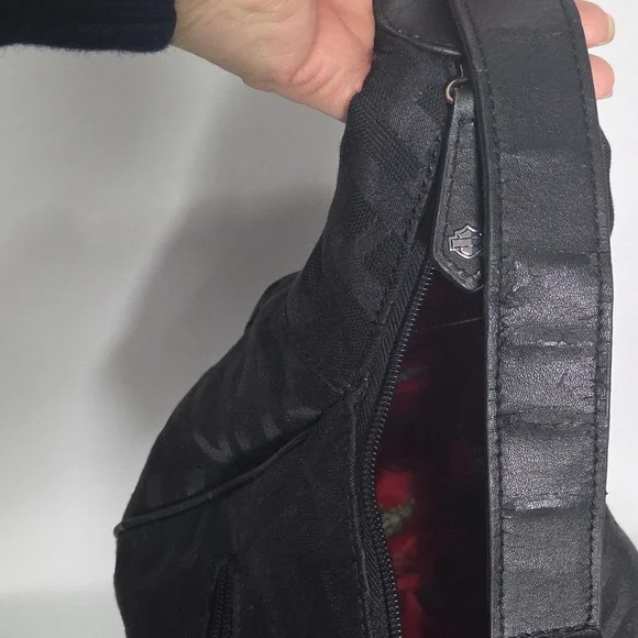 Harley-Davidson Monogram Fabric Hobo - Picture 9 of 15